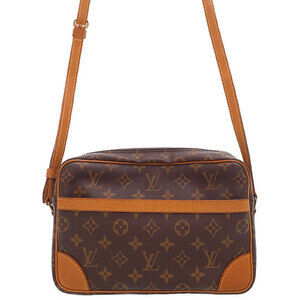 Louis Vuitton Monogram Leather Brown Trocadero Shoulder Bag